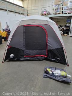 Core Equipment 6-Person Lighted Dome Tent