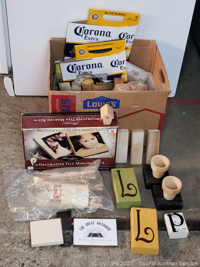 SAS Log Splitter, Plants, Crafts, Media Online Auction