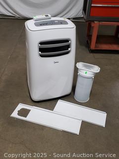 Midea Portable Rolling Air Conditioner w/Remote & Window Kit