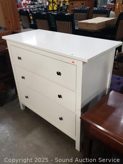 White 3-Drawer Ikea? Chest