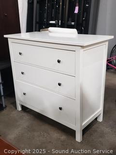 White 3-Drawer Ikea? Chest