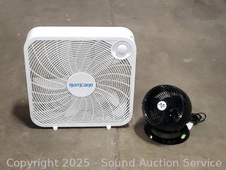 Vornado Personal Fan & Hurrican 20" Box Fan
