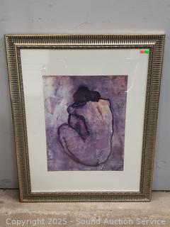 Picasso Print Framed, Matted w/Glass