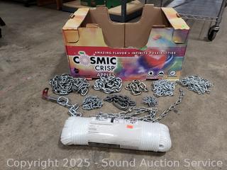 Assorted Chains & 200ft Length