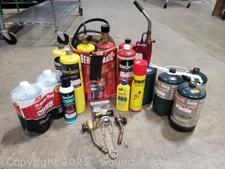 Torch Heads, Propane Bottles