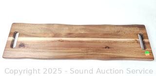 Teak Charcuterie Cutting Board 