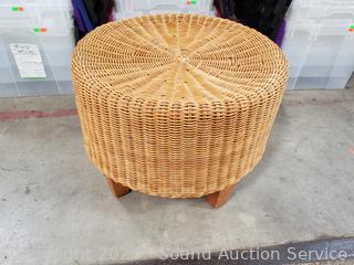 Wicker Woven 15" Stool 