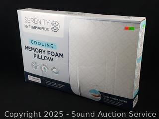 Serenity by Tempur-Pedic Gel Memory Foam Cooling Pillow 