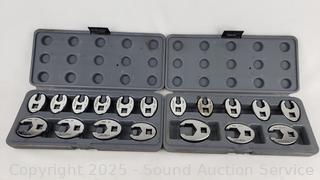 Napa Evercraft MM & SAE 3/8" Drive Crows Feet Sets 