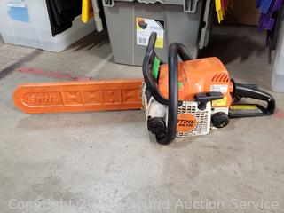 Stihl MS170 13" Gas Chainsaw w/Blade Guard
