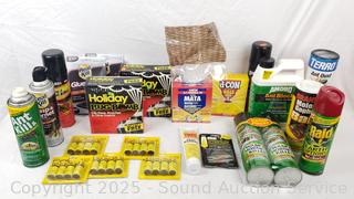 Assorted Bug, Wasp, Hornet, Ant Killer, Mouse/Rat Trap/Poison