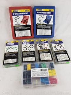 6 O-Ring Assortment Kits & Heat Shrink Tube Assortment 