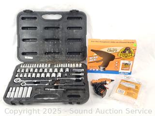 Rask Force Socket Set & Gorilla Hot Glue Gun