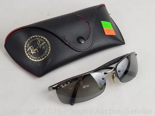 Ray Ban P Sunglasses w/Case