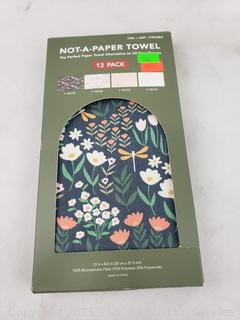 12pk Not-A-Paper-Towel Washcloths