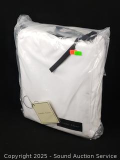 4pc Jennifer Adams White Full Sheet Set 