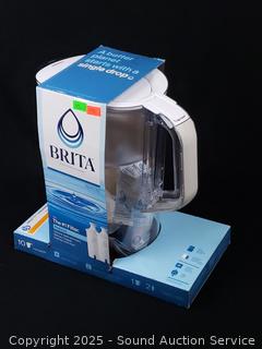 Brita 10-Cup Water Pitcher Filters w/2 Filters