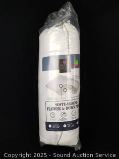 Hotel Grand Softy-Round Feather & Down Queen Pillow