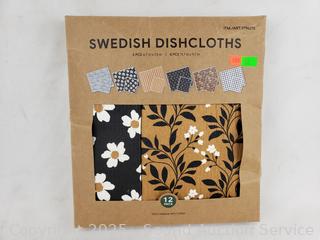 12pc Swedish Dish Cloths 