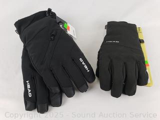 2 Men's Head Touchscreen Gloves S:S