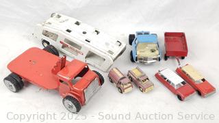 Vintage Steel Toy Cars 
