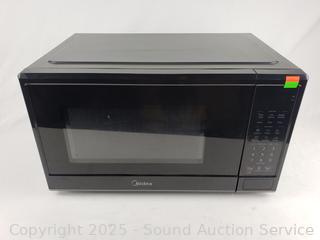 Midea Black Countertop 900W Microwave 