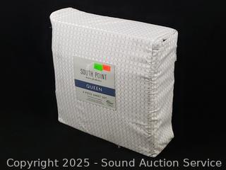 6pc South Point Polyester Queen Sheet Set 