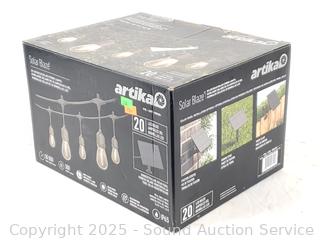 Artika Blaze 42ft Solar LED String Lights