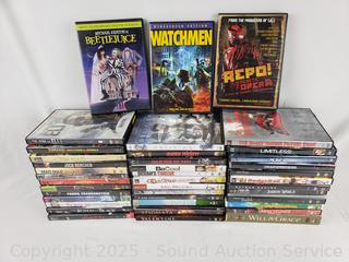 42ct Assorted DVD Movies 