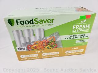 Food Saver Vacuum Seal Rolls & Bags 