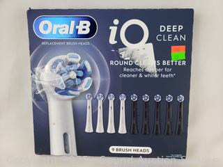 8pk Oral-B iO Replacement Brush Heads 