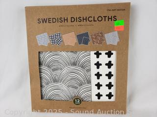 12pk Swedish Dishcloths 