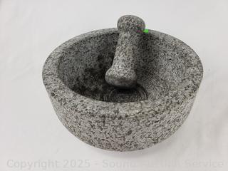 Stone 8.5" Mortar & Pestle 