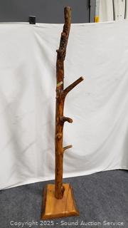 Live Edge Coat Tree 