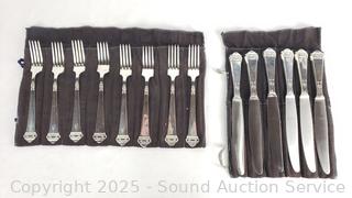Mylius Brodrene Norwegian 830 Silver Flatware Set