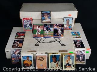 5 Boxes of 1990's Baseball Trading Cards 
