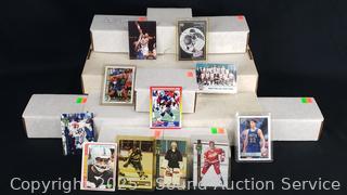 11 Boxes of Assorted 1990's Mixed Sport Trading Cards