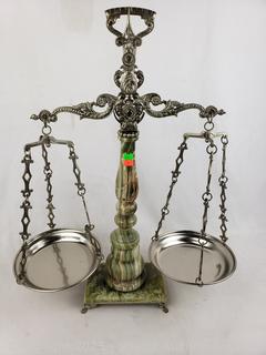 Marble Balance Scale 