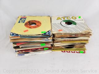 112ct Assorted 45 RPM Record Albums