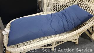 Blue Quilted 20" x 54" Body Pillow