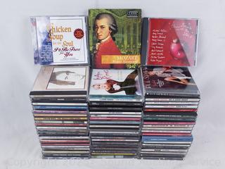 61ct Assorted Music CD's 
