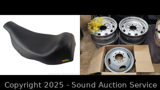 Balance of Estate - Rims & Motorcycle Seat