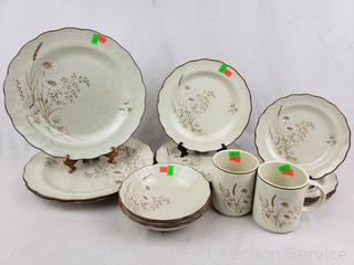 15pc Royal Doulton Lambethware English Dish Set