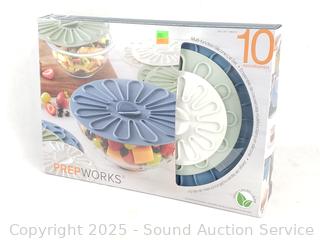 10 Prepworks Multi-Function Silicone Lid Set