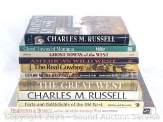 11pc Assorted Western Literature