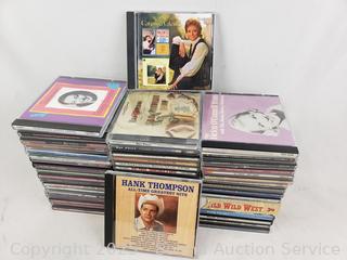 50ct Assorted Music CD's 