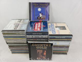 50ct Assorted Music CD's 