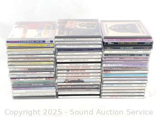 50ct Assorted Music CD's 
