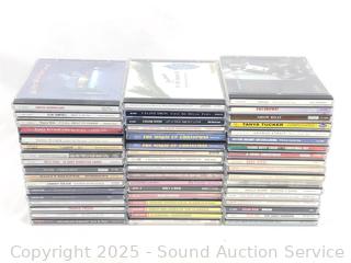 50ct Assorted Music CD's 