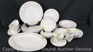 29pc Sango Debutante Fine China Dish Set
